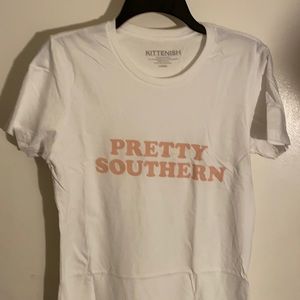 Pretty southern kittenish tee